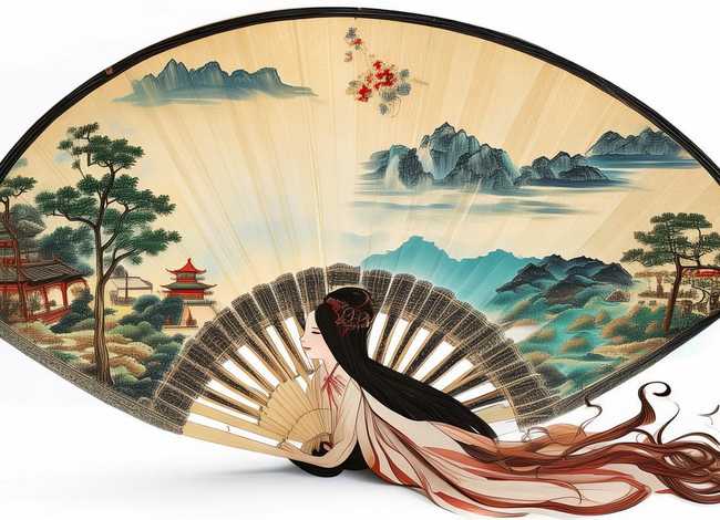 团扇绘画历史故事（团扇绘画历史故事大全）