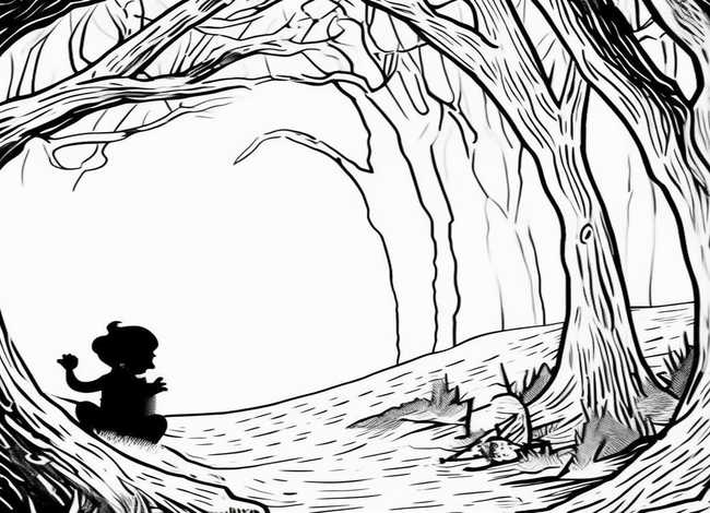 黑白绘本故事(黑白绘本故事简笔画) 黑白绘本故事(黑白绘本故事简笔画)