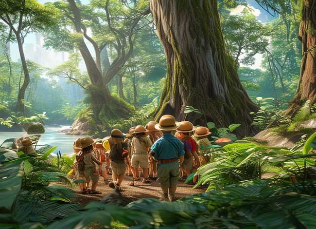 丛林冒险儿童故事（丛林探险幼儿故事）