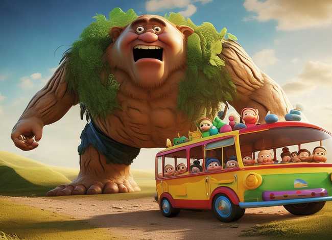 巨人的故事宝宝巴士；巨人的故事宝宝巴士动画片