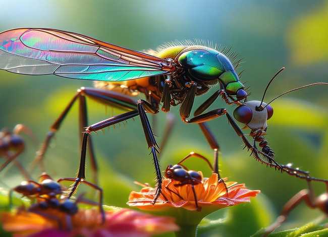 儿童故事骄傲的蚊子 - 骄傲的蚊子寓言故事