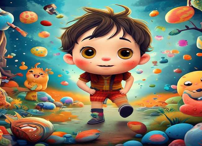 儿童故事图文连环画 幼儿故事连环画图片4张简单