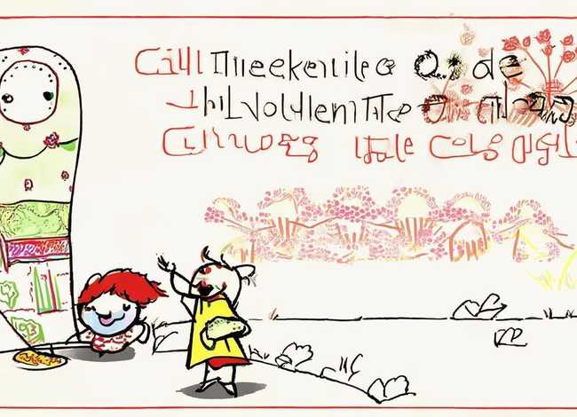 儿童对联 - 儿童对联简笔画