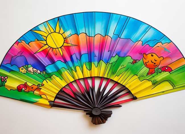 团扇画图片简单的儿童画、团扇画图片简单的儿童画怎么画