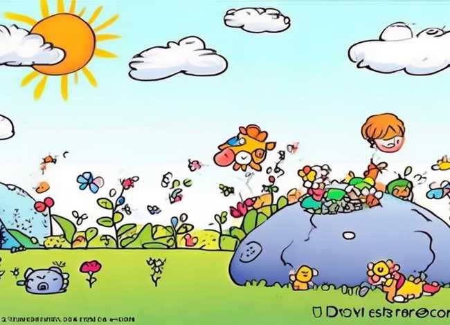 儿童绘本故事画简单又漂亮 - 儿童绘本故事画简单又漂亮手绘