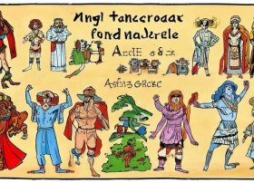 古代神话简笔画手抄报（古代神话简笔画手抄报四年级）