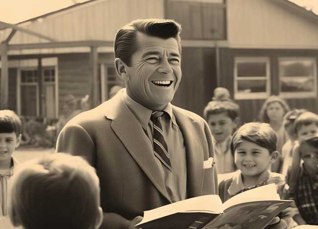 关于里根的故事 - 里根的小故事