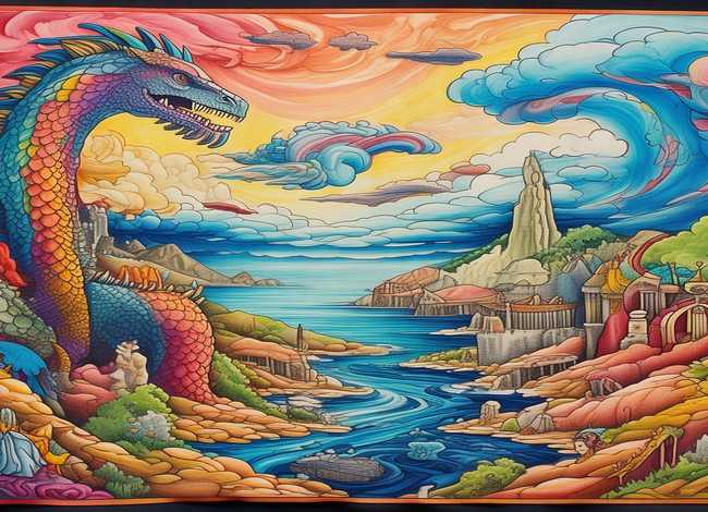 神话故事四年级立体画（神话故事四年级立体画怎么画）