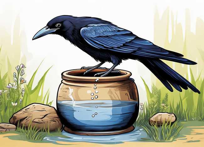 乌鸦喝水绘本故事ppt 乌鸦喝水绘本故事图画可打印 乌鸦喝水绘本故事ppt 乌鸦喝水绘本故事图画可打印