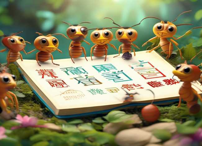 蚂蚁的故事绘本带拼音（蚂蚁的故事绘本带拼音图片）