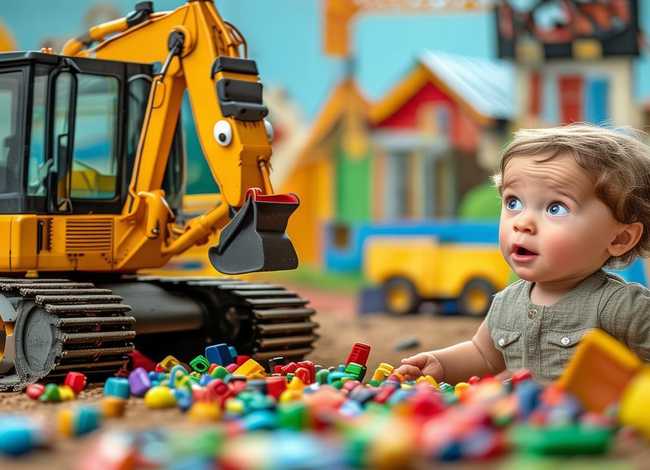 听挖掘机儿童故事 - 挖掘机的故事幼儿故事