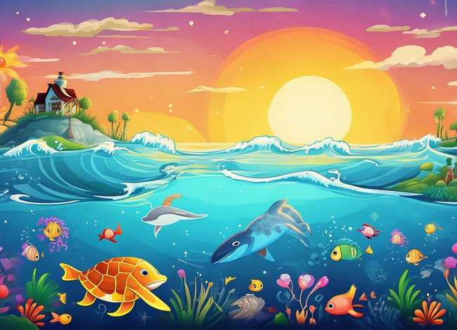 儿童睡前故事系列海洋的故事 关于海洋的睡前故事
