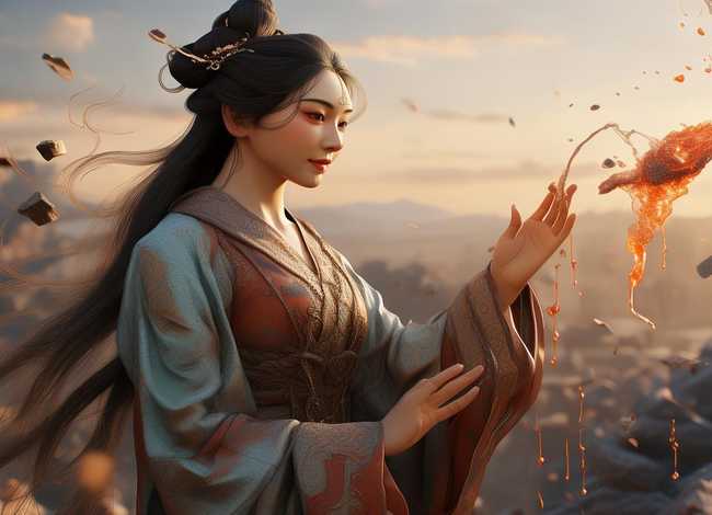 儿童故事女娲娘娘 - 关于女娲娘娘的故事