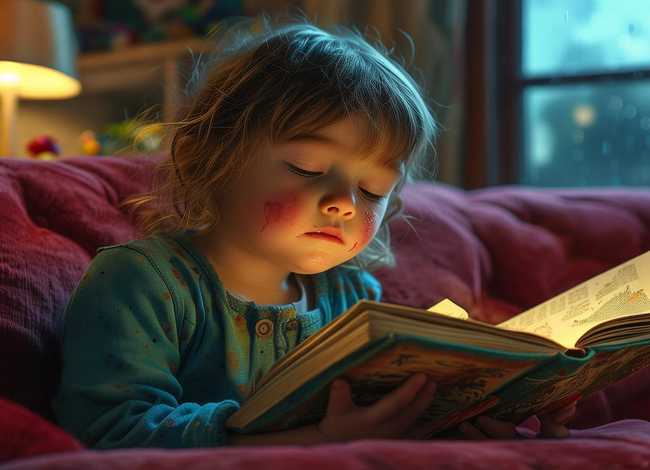 孩子看的故事书 - 孩子看故事书看哭了的说说