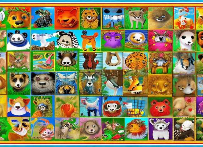 儿童动物图片大全大图（儿童动物图片大全集 100种）