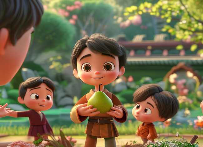 孔融让梨的故事动画视频，孔融让梨的故事视频免费版