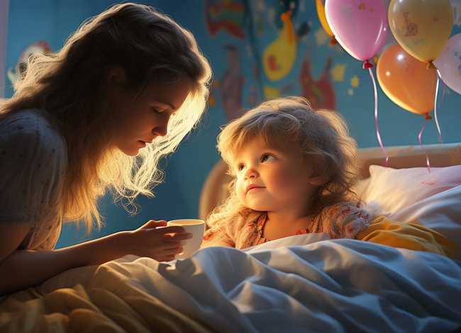 小孩生病故事（小孩生病的故事）