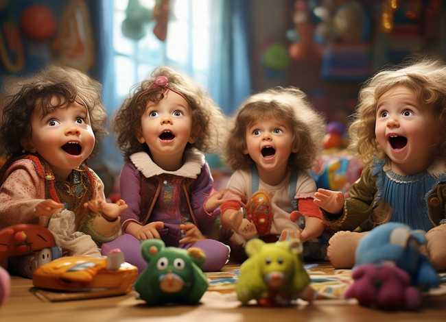 4人幼儿故事 - 幼儿表演故事4人