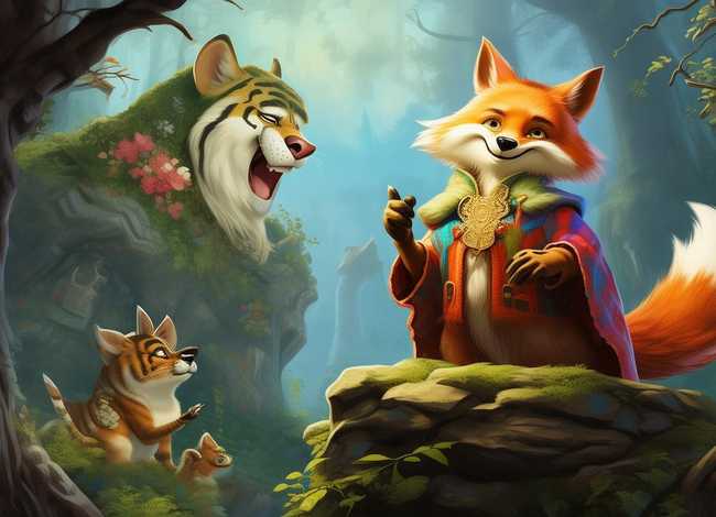 儿童故事狐假虎威演讲稿全文，狐假虎威讲故事表演