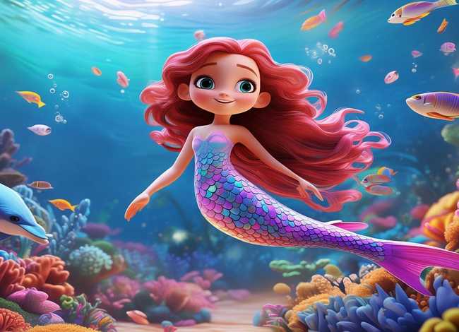 儿童美人鱼视频 儿童美人鱼动画片