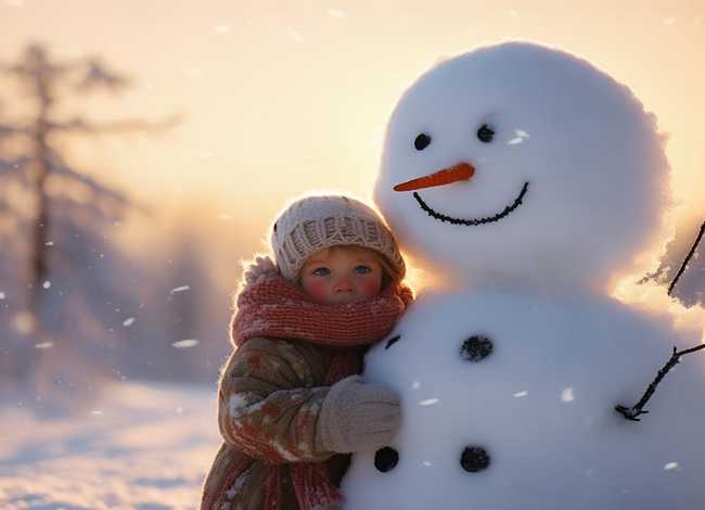 儿童故事雪孩子；幼儿故事雪孩子的故事