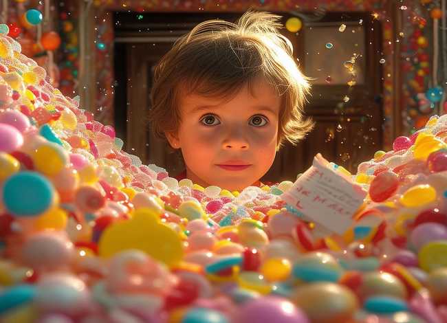 儿童故事糖的秘密；糖果的秘密故事