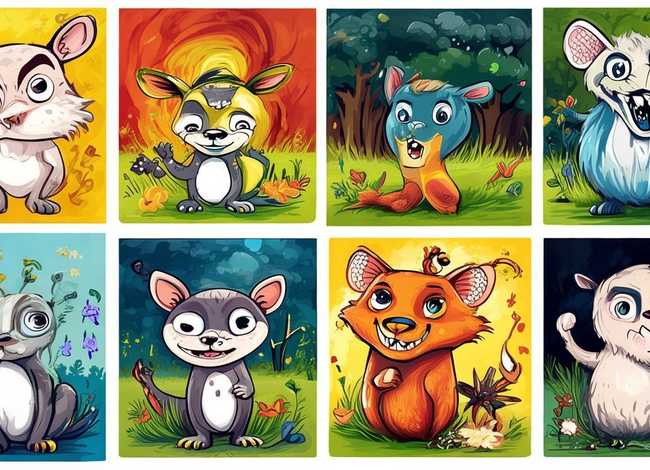 动物的故事儿童画视频（动物的故事四幅画）