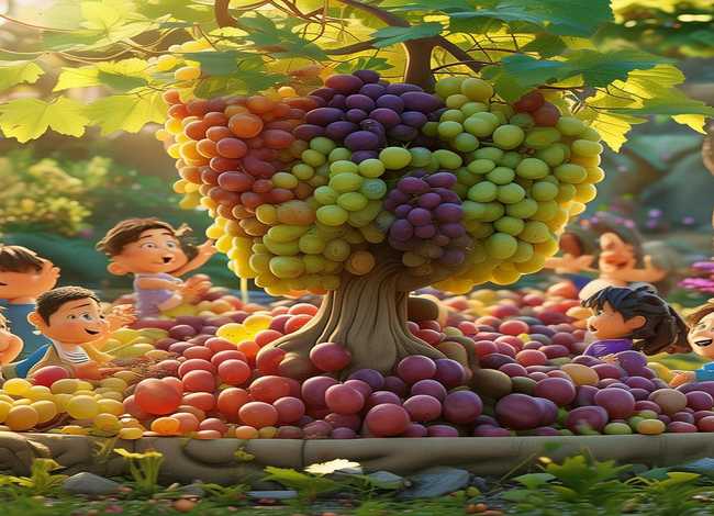 亲宝儿童故事葡萄、关于葡萄的幼儿故事