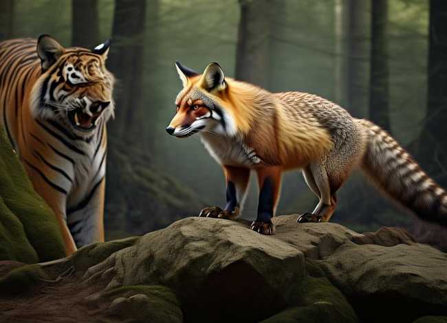 寓言故事狐假虎威的故事视频（寓言故事狐假虎威的故事视频大全）