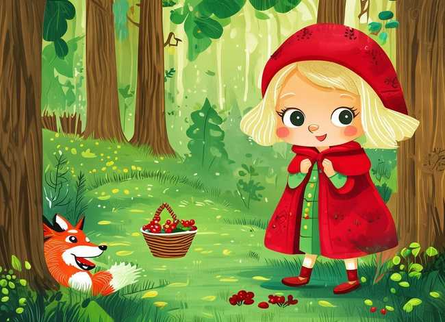 小红帽儿童故事 小红帽的故事幼儿版