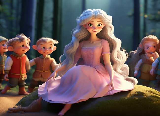 儿童故事白雪公主与七个小矮人，我想听白雪公主与七个小矮人的故事