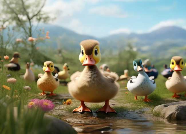 少儿故事丑小鸭，少儿故事丑小鸭完整版