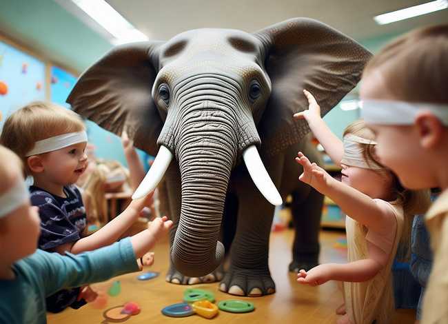 盲人摸象的故事完整版幼儿（盲人摸象的故事完整版幼儿园）