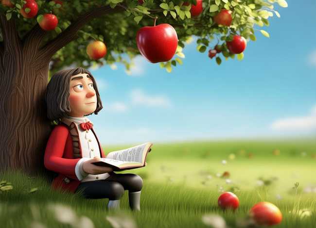 牛顿的故事儿童视频 - 关于牛顿的故事视频