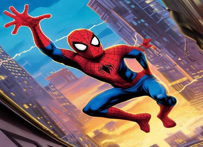 蜘蛛侠儿童故事绘本 - 蜘蛛侠的绘本故事