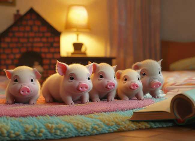 睡前故事哄小孩三只小猪，宝宝故事大全 睡前故事三只小猪