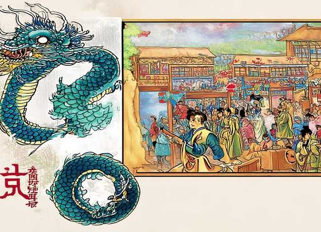 兔小贝成语故事画龙点睛图文并茂，画龙点睛成语故事小报图画