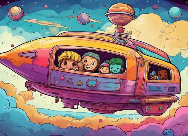 儿童科幻绘画简单又好看 - 儿童科幻绘画简单又好看又漂亮