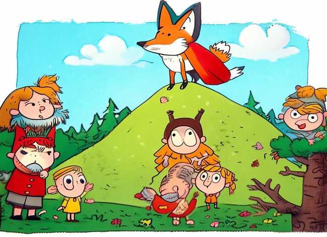 儿童寓言故事绘本图片，儿童寓言典故
