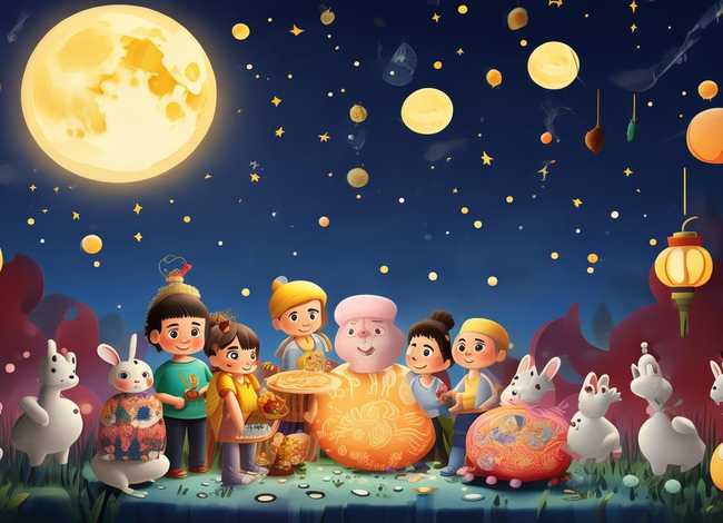 中秋节的故事儿童版文章，关于中秋节的儿童故事文字版