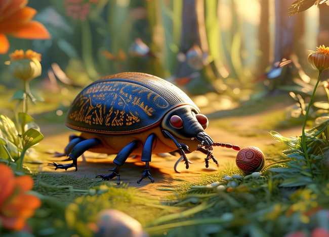 屎壳郎的绘本故事 - 屎壳郎的故事在线听