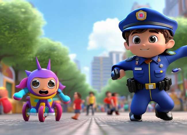 警察抓坏人视频儿童故事 - 儿童警察抓坏人的故事视频