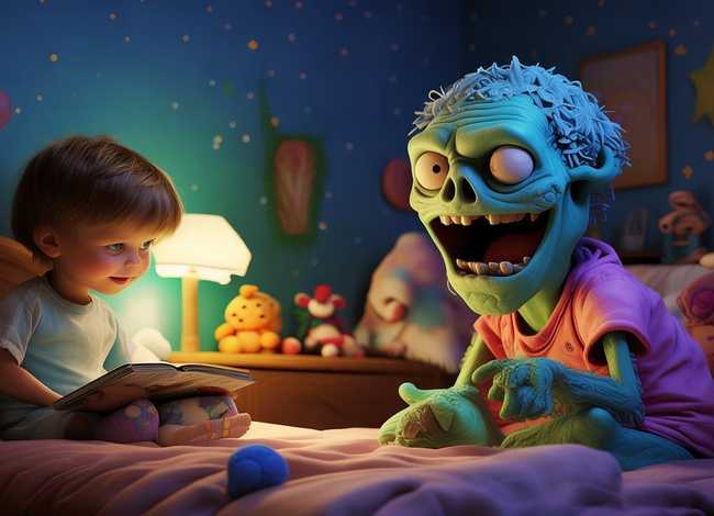 儿童睡前故事僵尸 僵尸睡前小故事