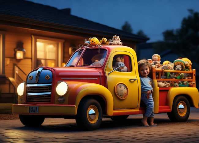 卡车小故事、小卡车故事睡前故事