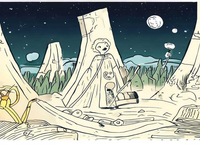 欧洲神话故事手抄报简笔画（欧洲神话故事手抄报简笔画图片）