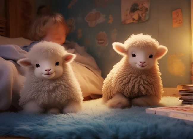 儿童睡前讲故事小羊的故事，小羊的故事 睡前故事