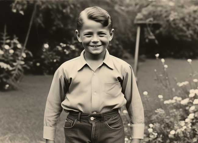 里根童年（里根童年照）