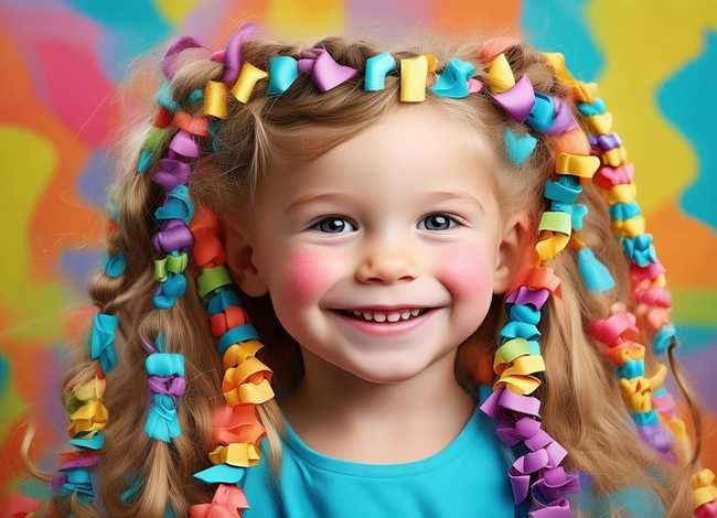 发型扎法小孩；发型扎法小孩图片