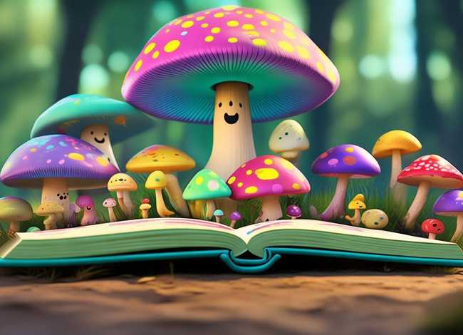 蘑菇绘本故事、蘑菇绘本故事图片