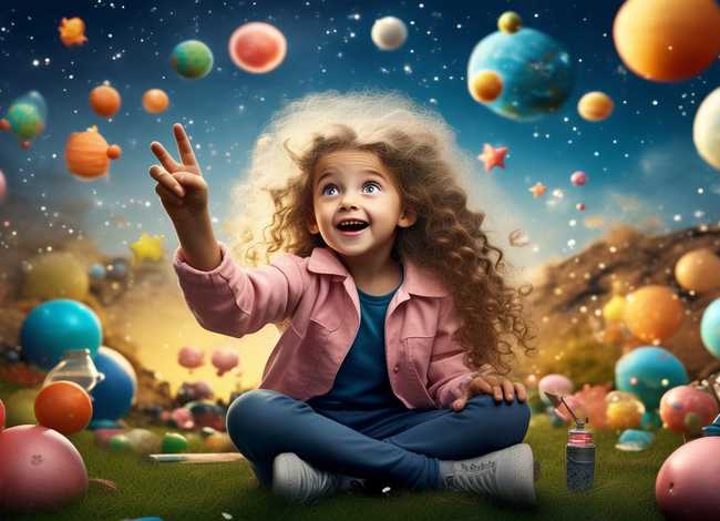 六岁女童的科学故事 - 六岁女孩讲的故事